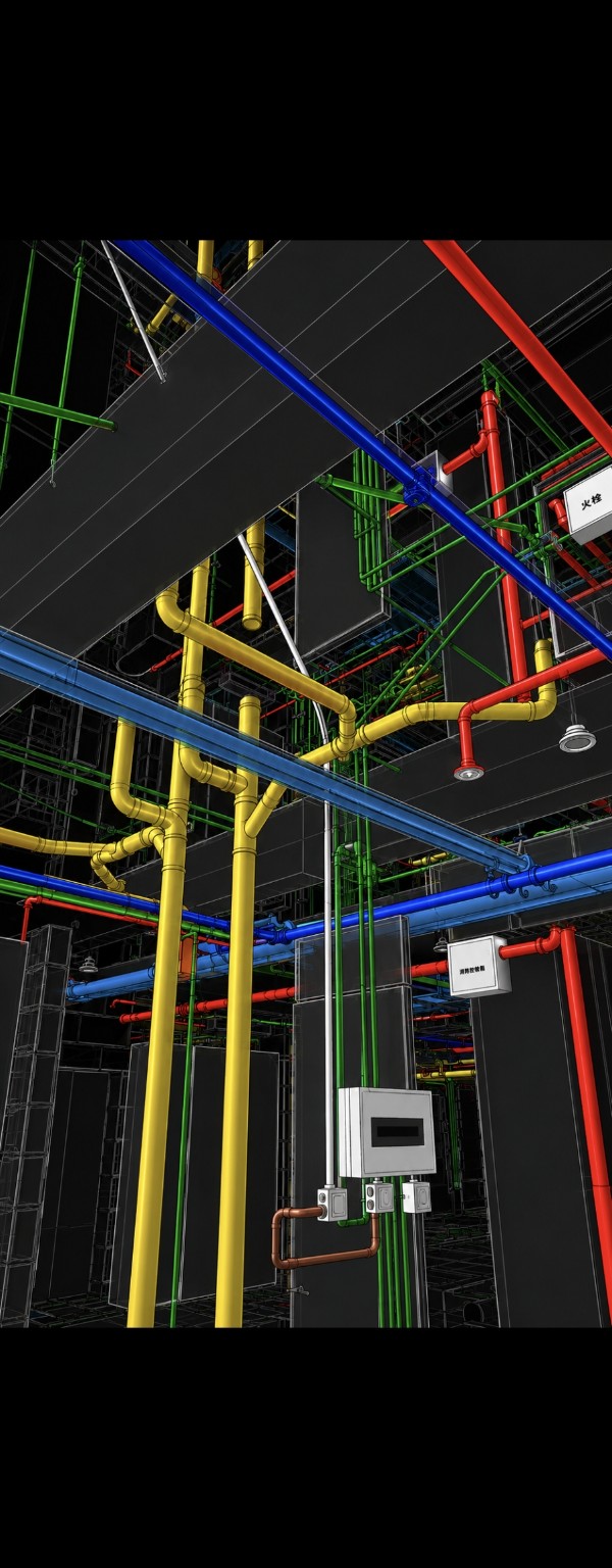 Electrical and building-services systems model