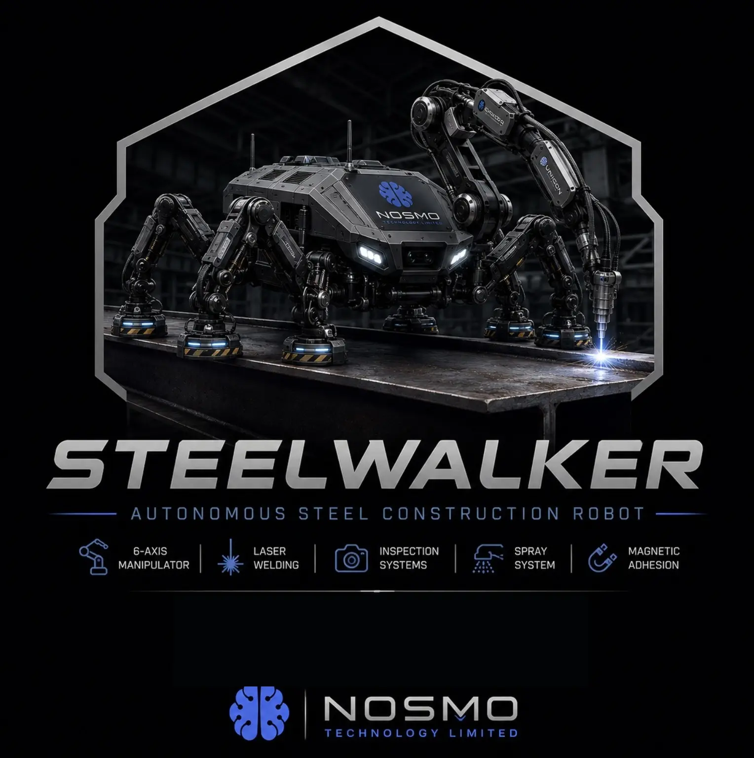 Historic NOSMO Steelwalker construction concept